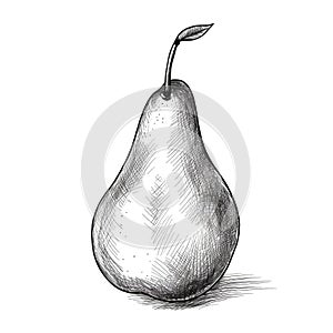 cut pear ai generated