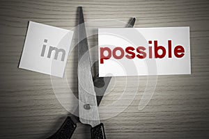 Cut possible from impossible