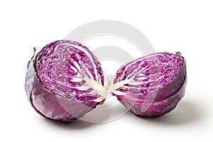 Cut Red Cabbage