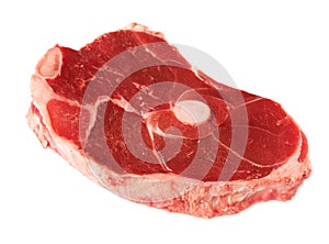 Cut of red meat photo