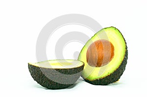 Cut ripe Avocado