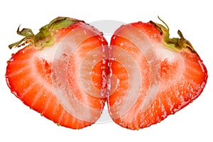 Cut strawberry