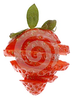 Cut strawberry