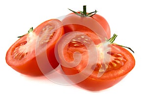 Cut tomato