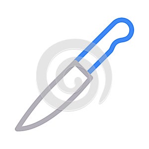 Cut vector color line   icon