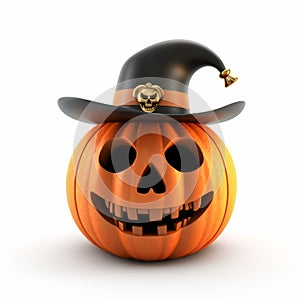 Cute 3d Halloween Pumpkin Hat Pirate Jackolantern