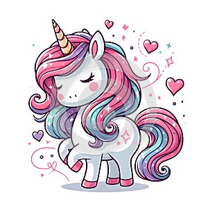 So cute adorable unicorn