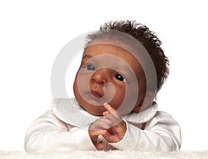 Cute African American Baby