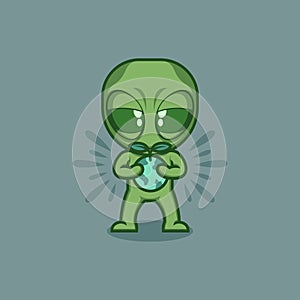 cute alien gogreen