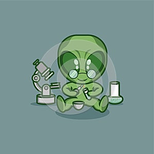 cute alien research