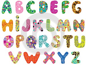 Cute alphabet