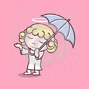 cute angel rain