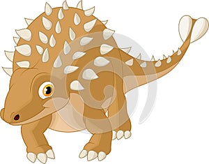 Cute ankylosaurus photo