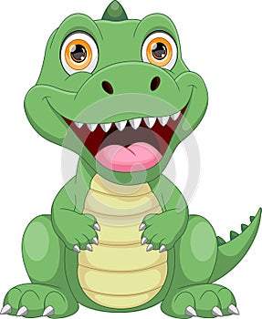 cute baby dinosaur cartoon