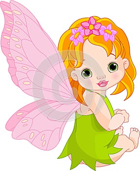 Cute baby Fairy