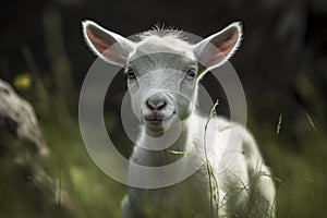 Cute baby goat. Generatve Ai