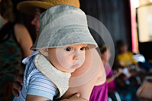 Cute baby with hat