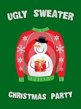 Cute banner for Ugly Sweater Christmas Party