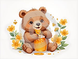 A cute bear