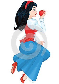 Cute Beautiful Princess Snow White