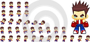 Cute Boy Character Sprites