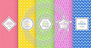 Cute bright seamless pattern background