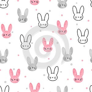 Cute bunny pattern