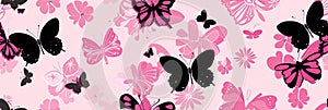 cute butterfly background Delightful Butterfly Illustration