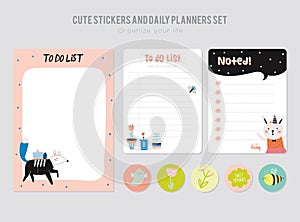 Cute Daily Calendar Template