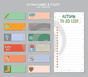 Cute Daily Calendar and To Do List Template