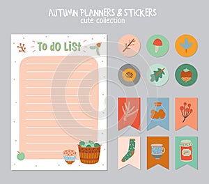 Cute Daily Calendar and To Do List Template