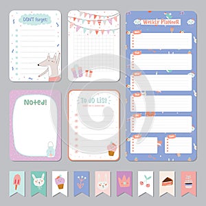 Cute Calendar Daily and Weekly Planner photo