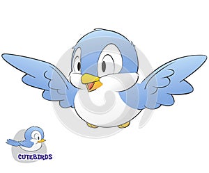 Cute Cartoon Bird