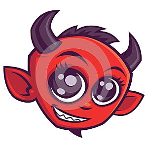 Cute Cartoon Devil