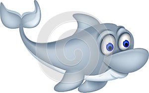 Cute Cartoon Dolphin