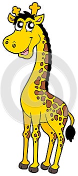 Cute cartoon giraffe