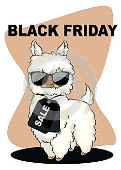 Cute cartoon llama pictures black friday sale