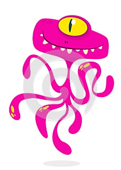 Cute cartoon monster