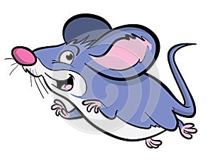 Cute Cartoon mouse photo