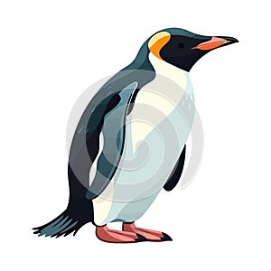 cute cartoon penguin artic animal