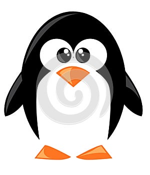 Cute cartoon penguine