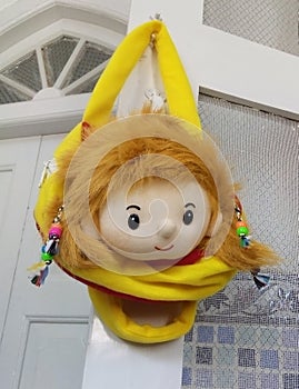 Cute cartoon scool bag for little kids photo