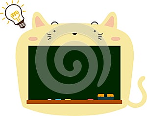 Cute Cat blackboard