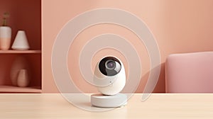 cute CCTV camera pro for security generative AI