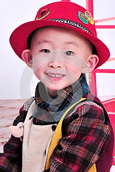A cute Chinese boy