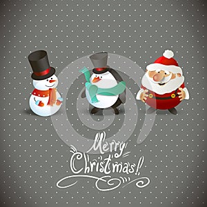 Cute Christmas Characters