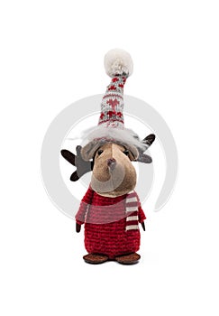 Cute Christmas plush toy deer