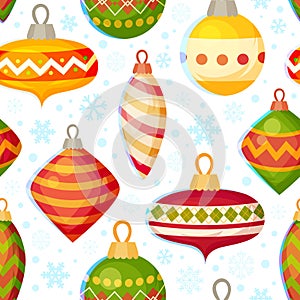 Cute christmas seamless pattern