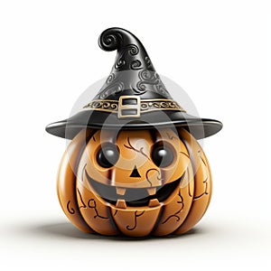 Cute Cinco De Mayo Jackolantern Witch Hat 3d Render