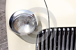 Cute classic car headlights